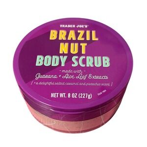 Trader Joe's‎ Brazil Nut Body Scrub 8oz NEW Gourmand Scent